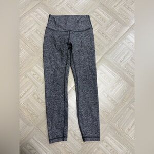Lululemon leggings size 6 black and white